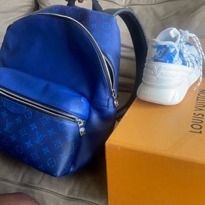 Blue Lv Bag